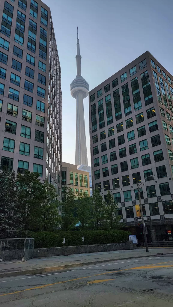 CN Tower, the first stop of the solo travel to Toronto itinerary