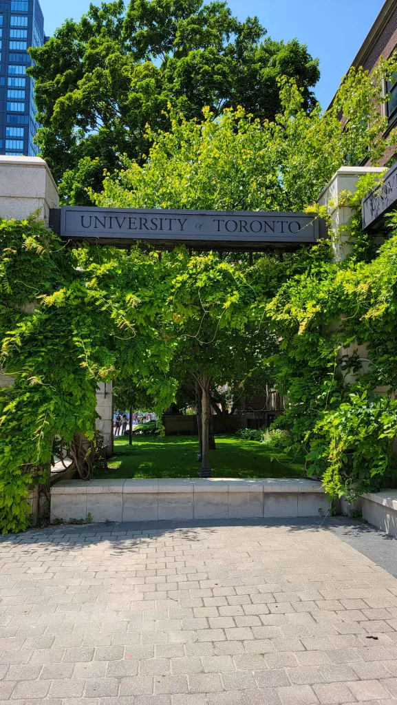 Entrance to University of Toronto