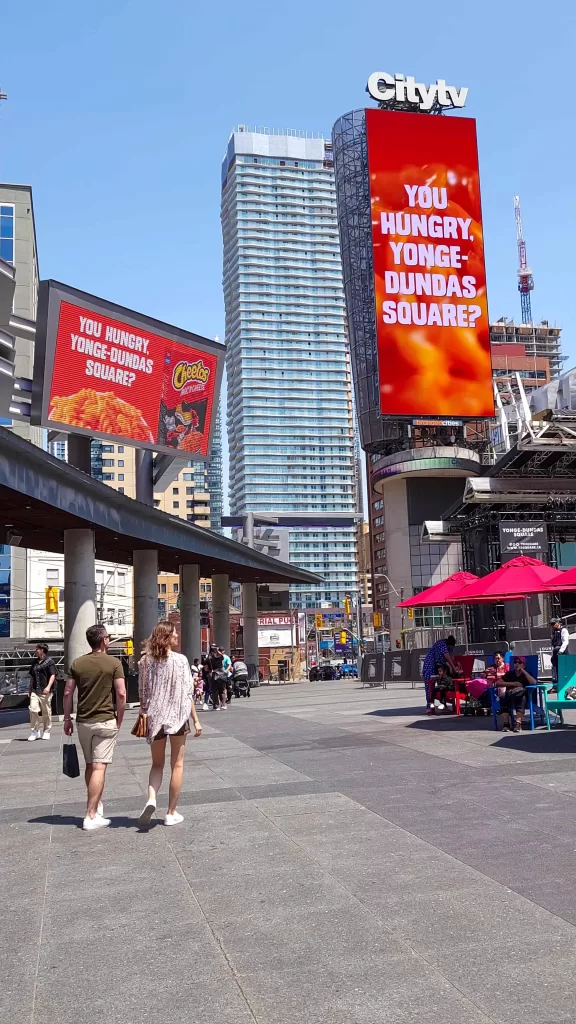 Yonge-Dundas Square in Toronto