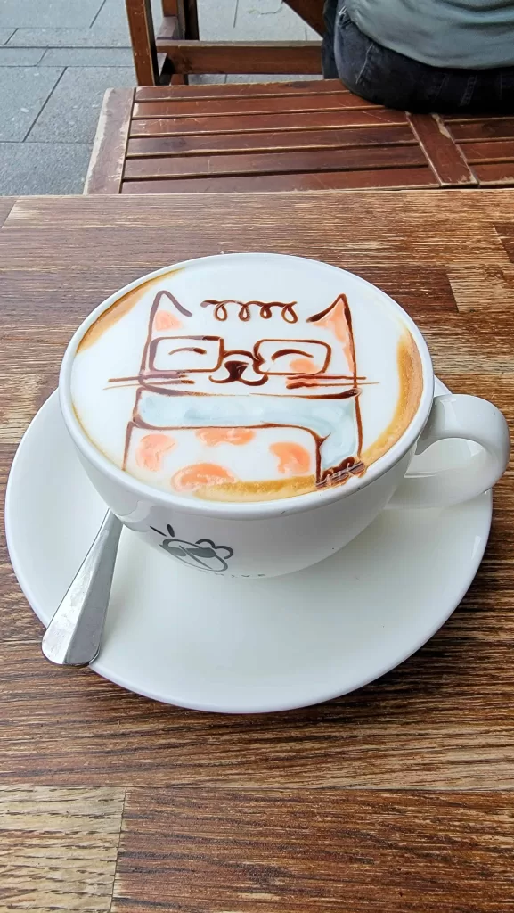 latte art in dublin, the start of the 4 day dublin itinerary