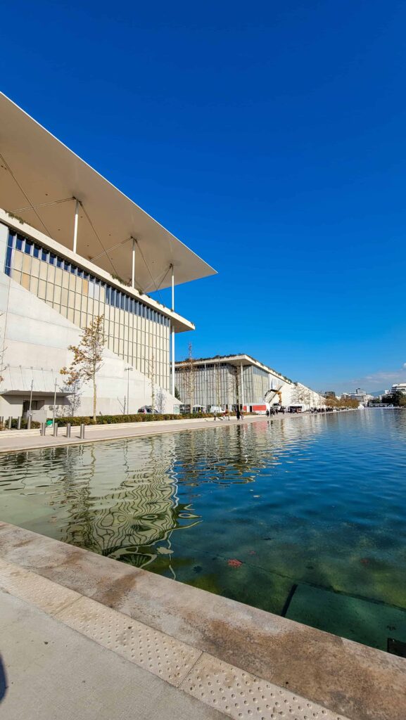 stavros niarchos cultural center, a stop in athens 4 day itinerary