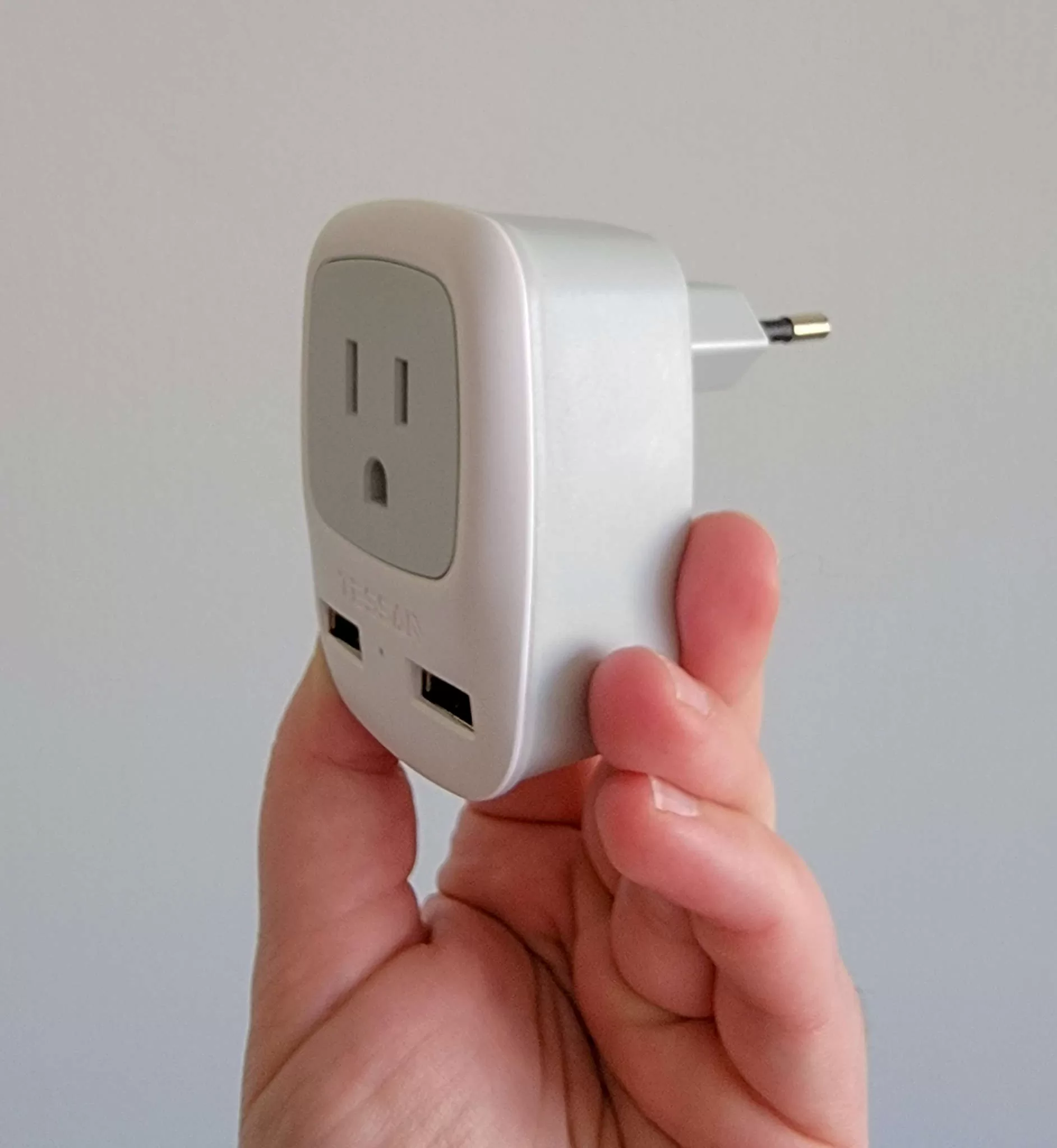 US to Europe plug adaptor