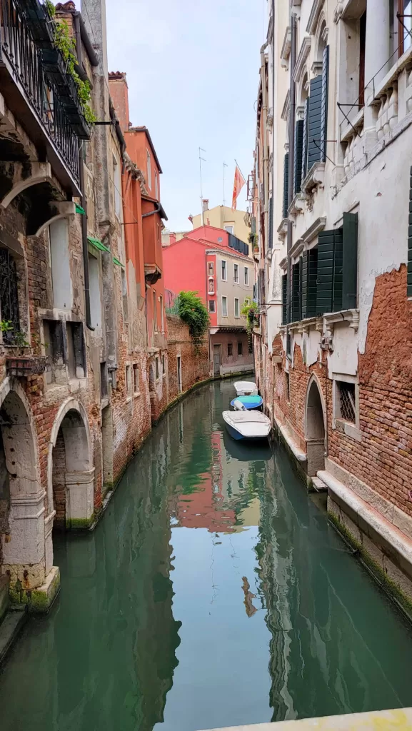 small canal in venice, one of the many instagrammable places in Italy