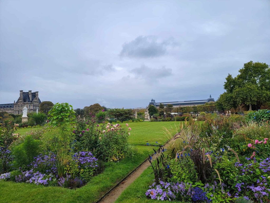 view of tuileries garden