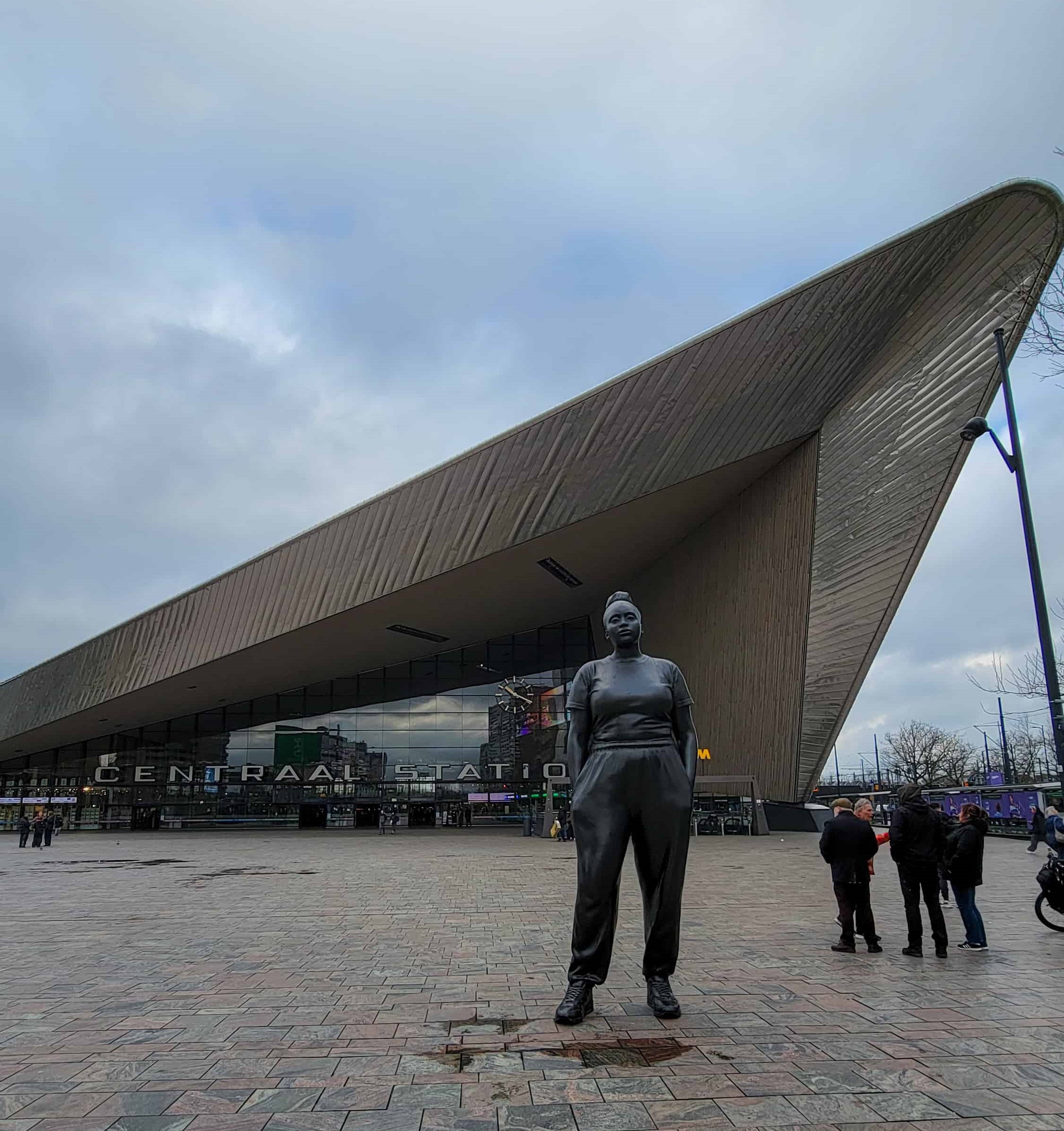 rotterdam centraal station, where you start a day in Rotterdam
