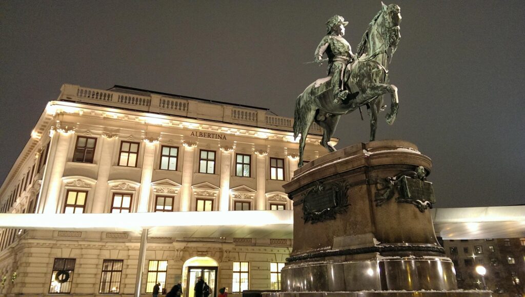 Albertina museum in Vienna