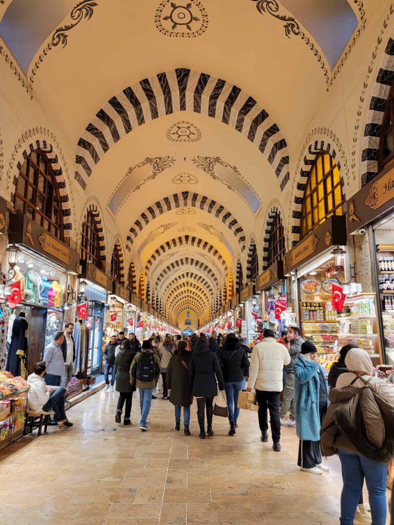 spice bazaar in istanbul