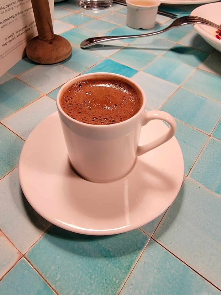 cup of turkish coffee