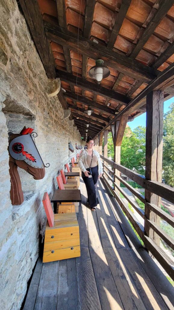 the author at kiek in de kok museum in tallinn