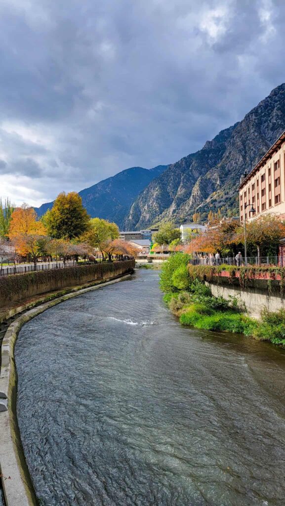 landscape of andorra la vella