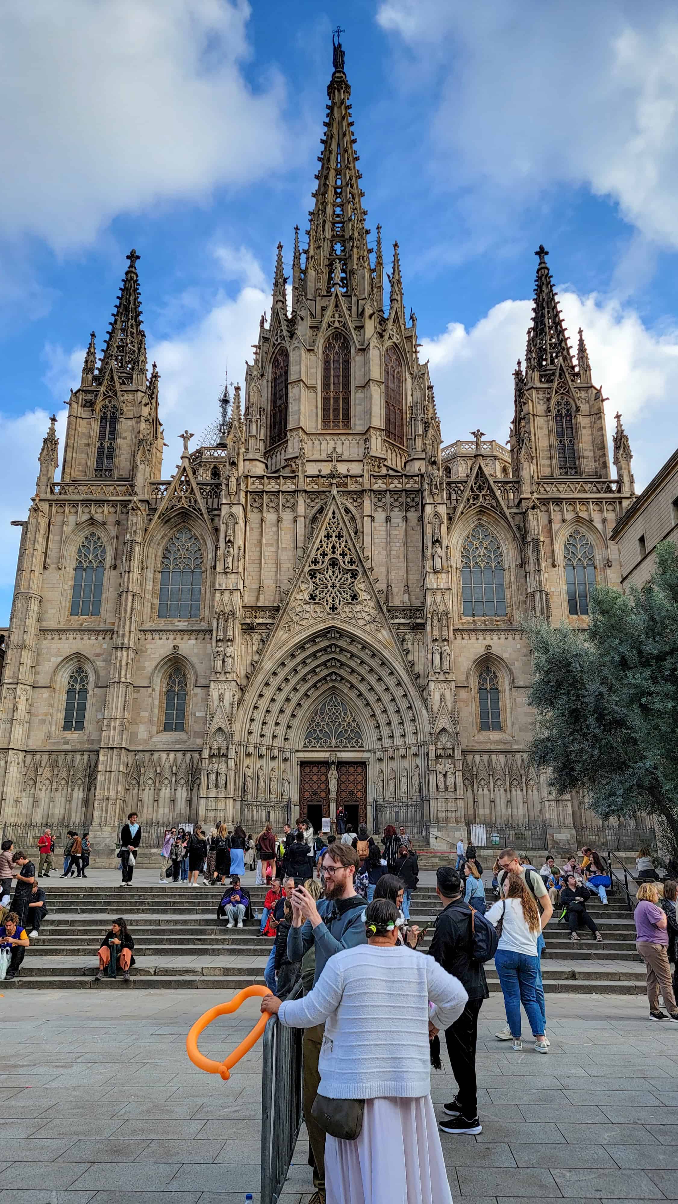 the cathedral of barcelona