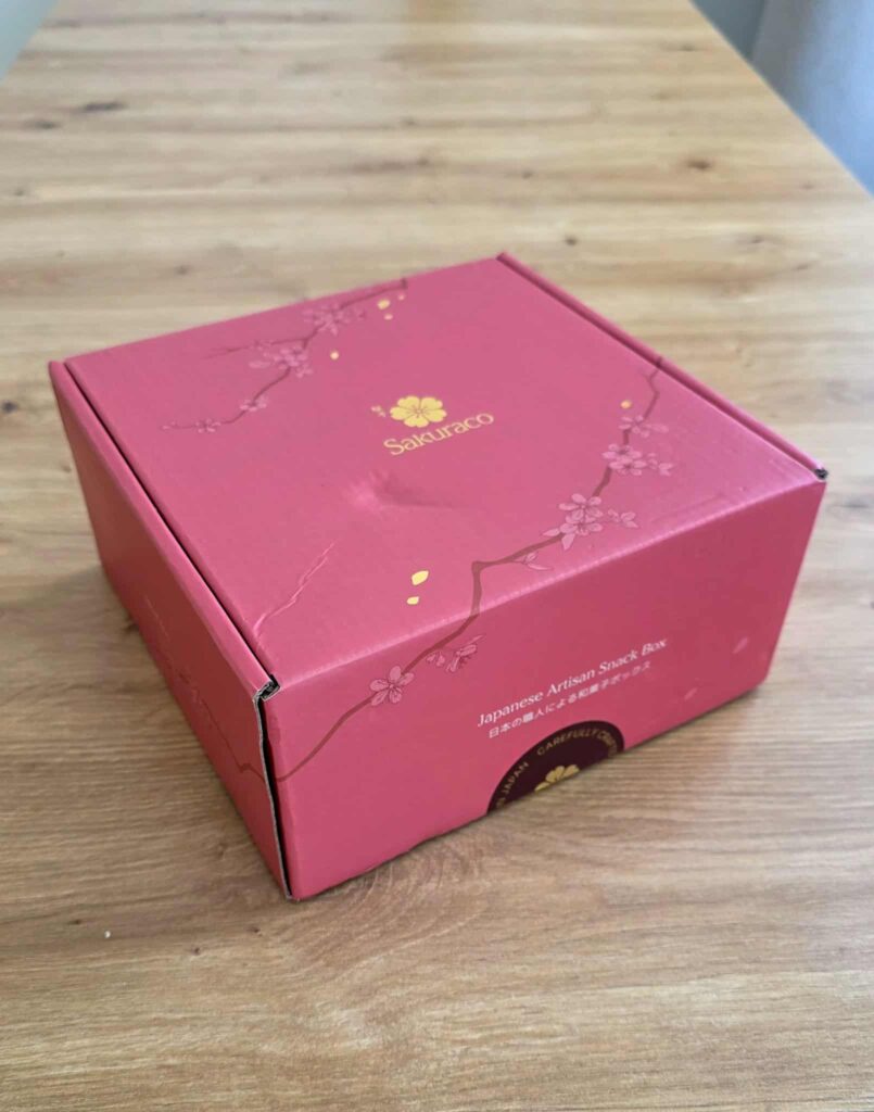 unopened sakuraco box for the sakuraco box review