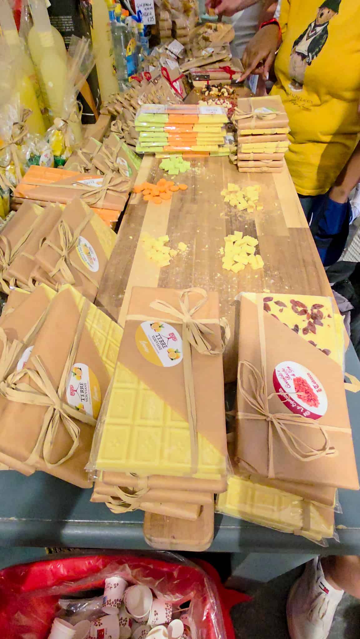 chocolate at maurizio russo distillery