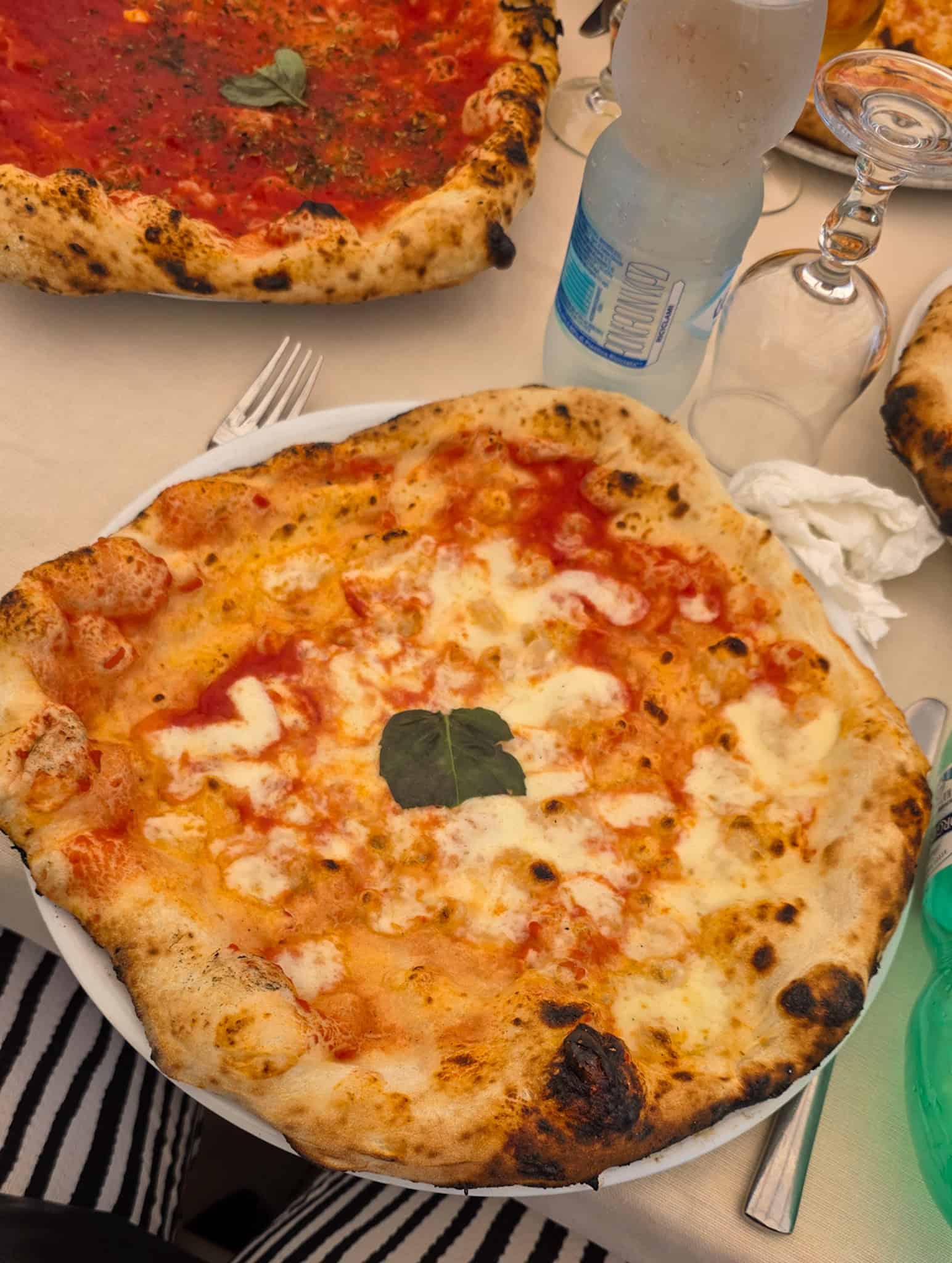 pizza on a plate