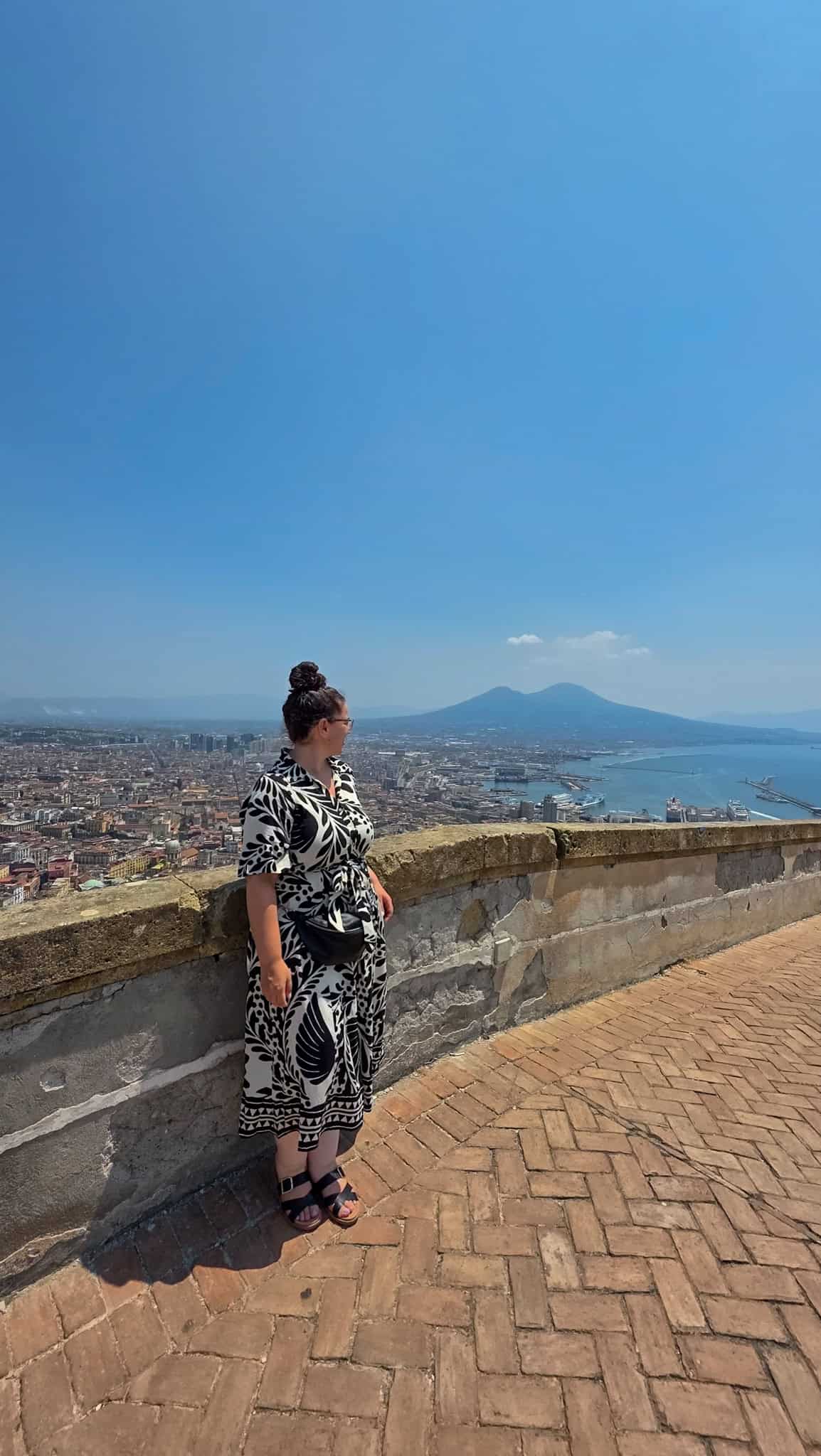 the author at castel sant'elmo