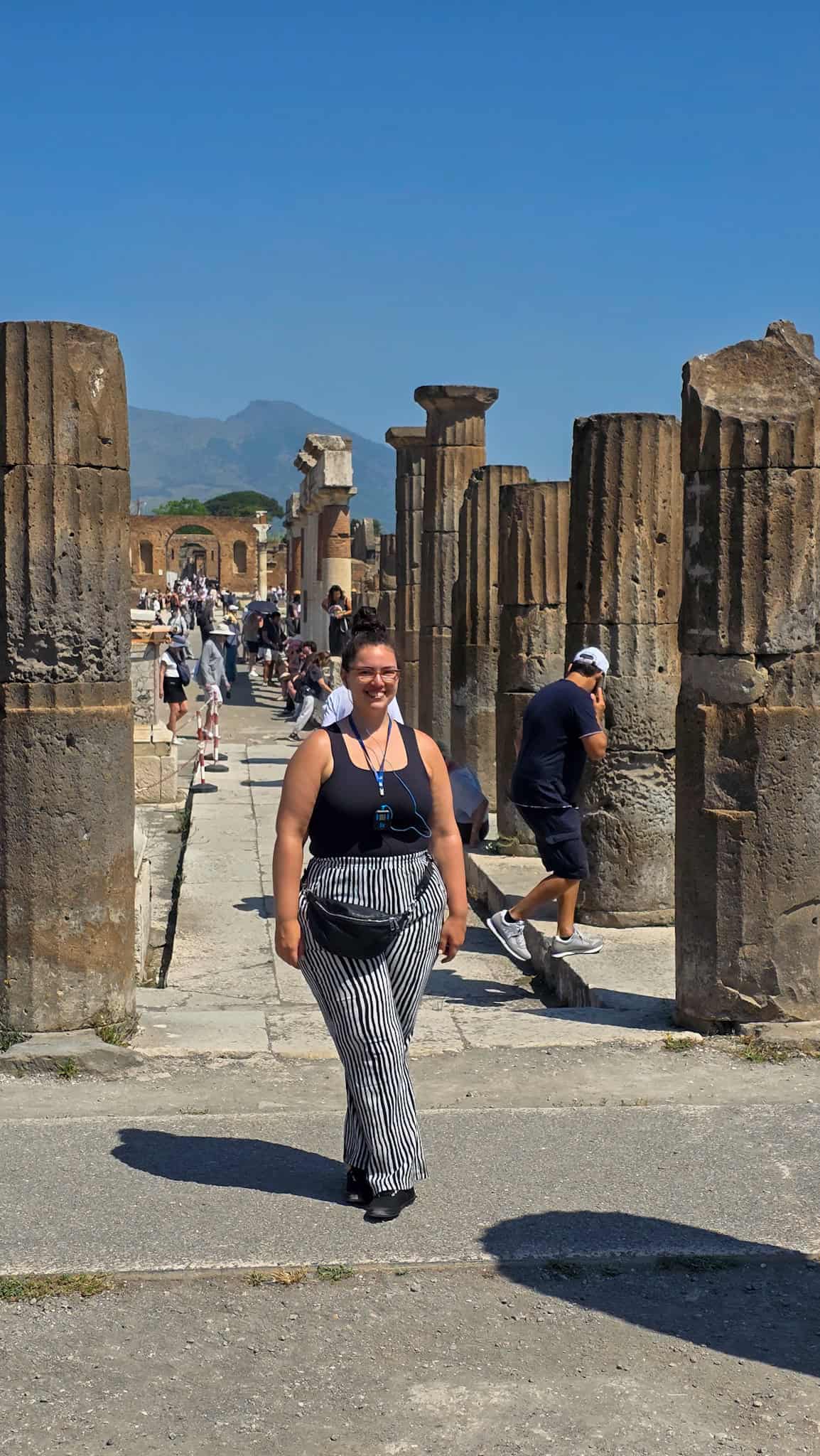 the author in pompeii