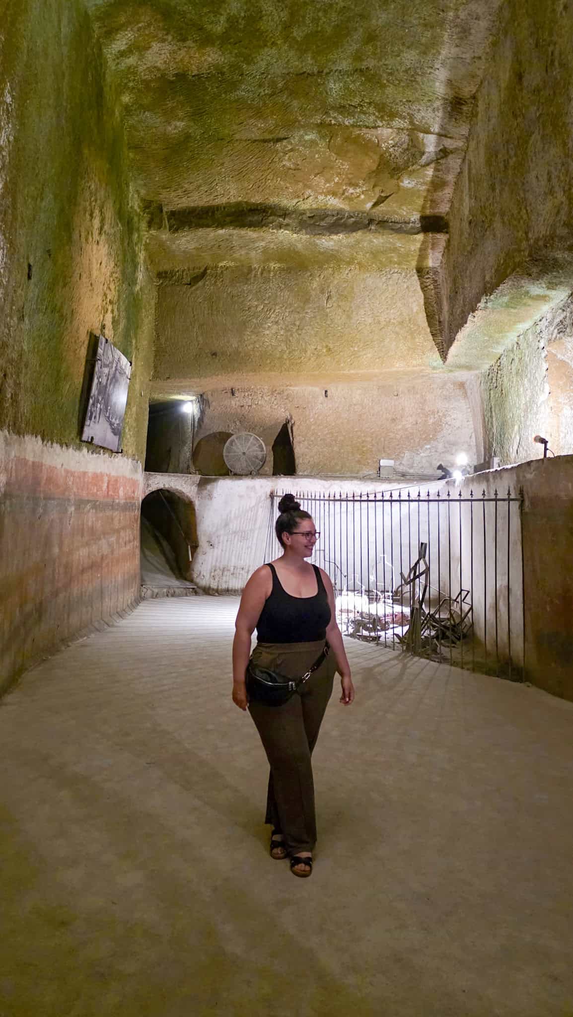 the author in the naples underground