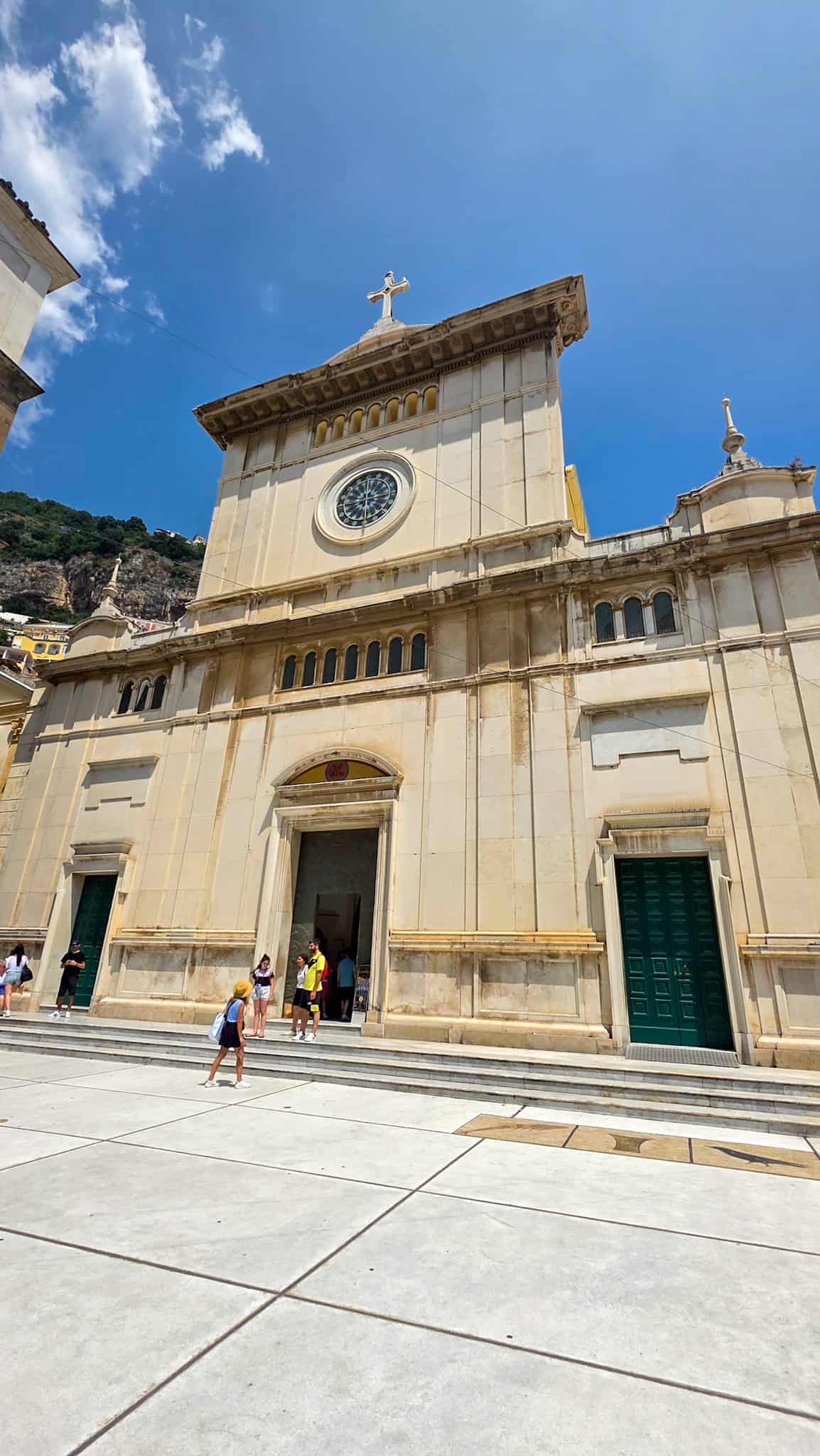 the church of santa maria assunta, on the positano one day itinerary