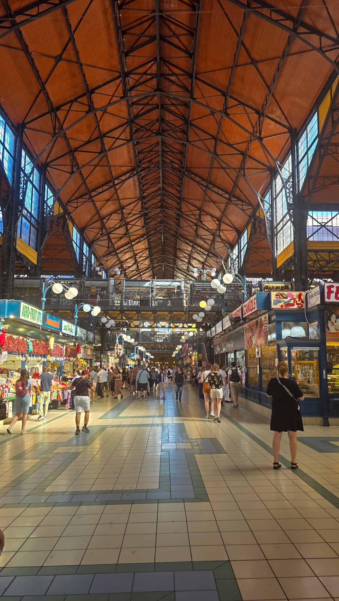 central market hall in budapest