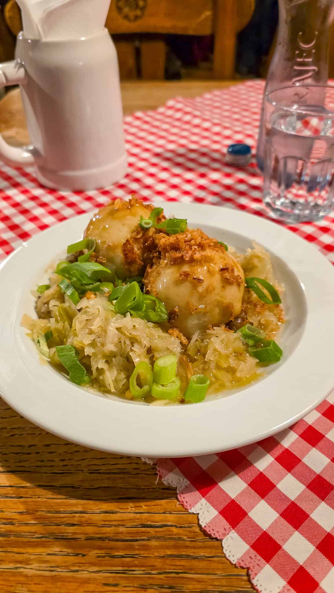 slovak dumplings at bratislava flagship restaurant