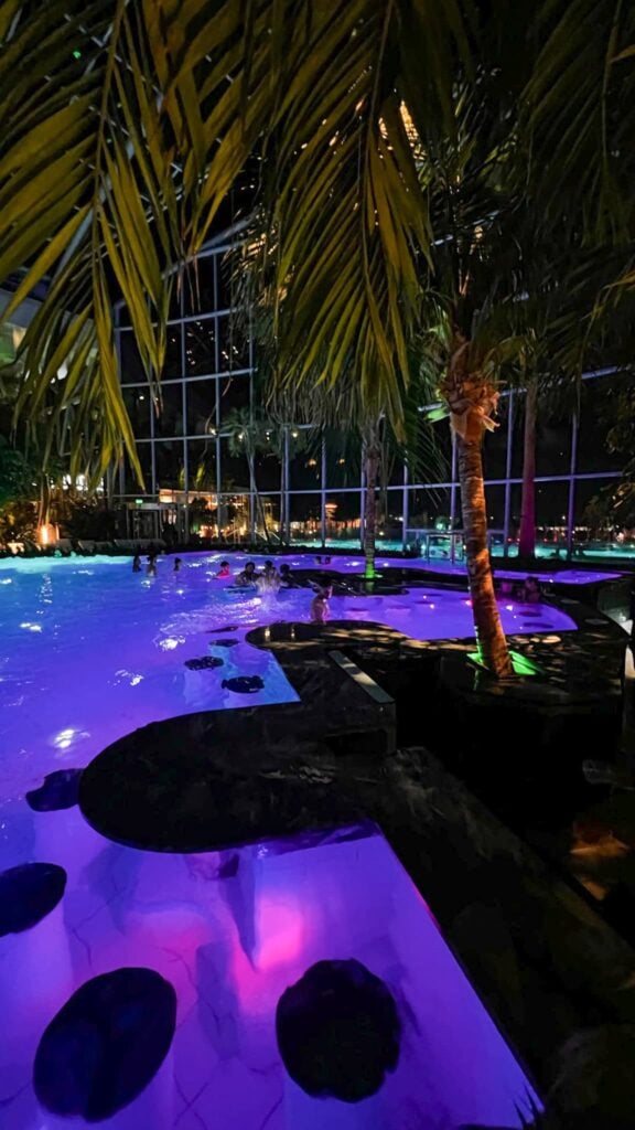 one of the pools at therme bucharest