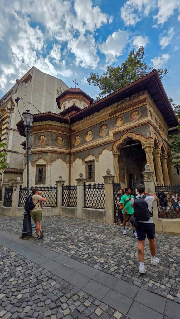 stavropoleos monastery in bucharest