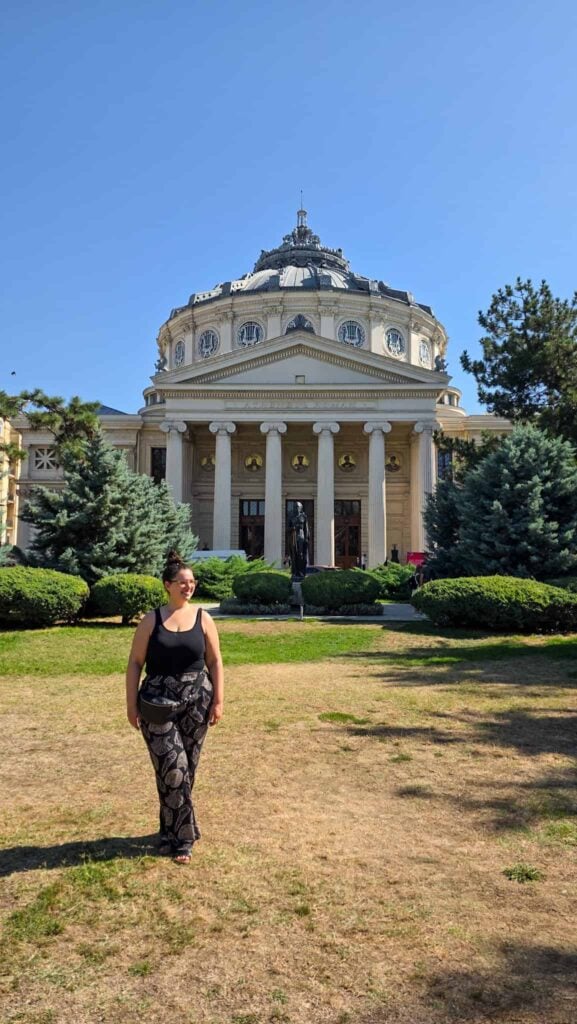 the romanian atheneum in bucharest