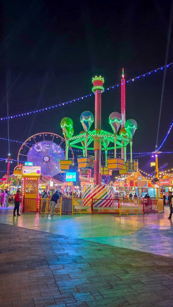 amusement rides at global village dubai