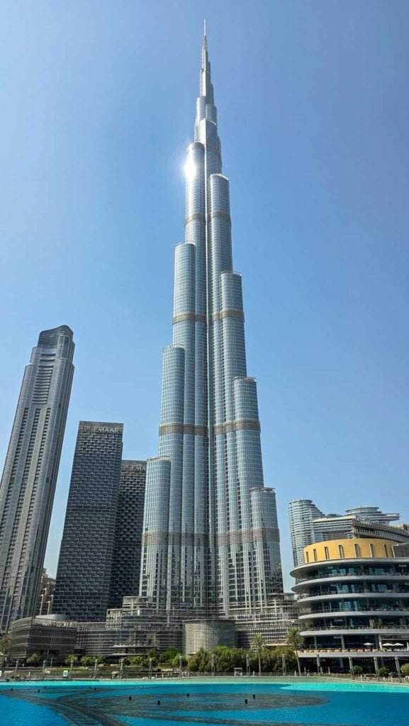 burj khalifa in dubai