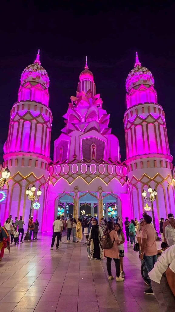 entrance to global village dubai