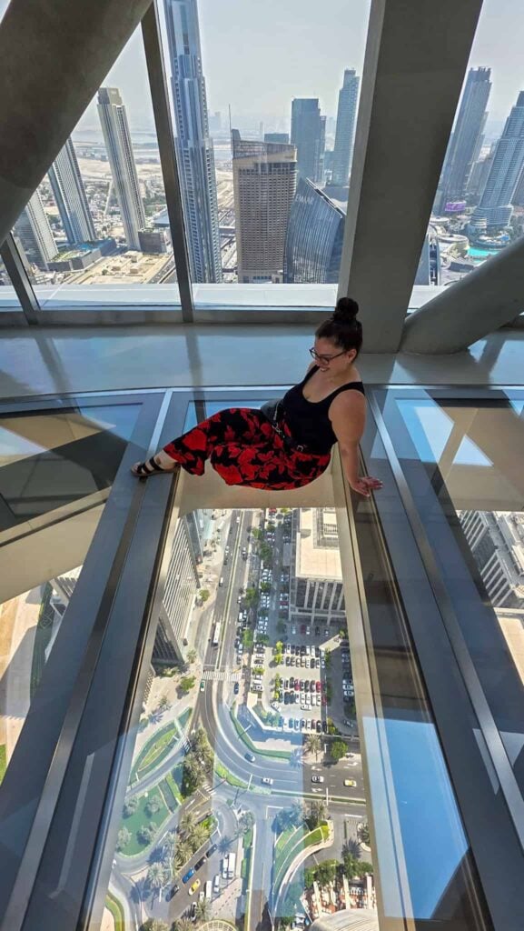 the author at dubai sky view observatory