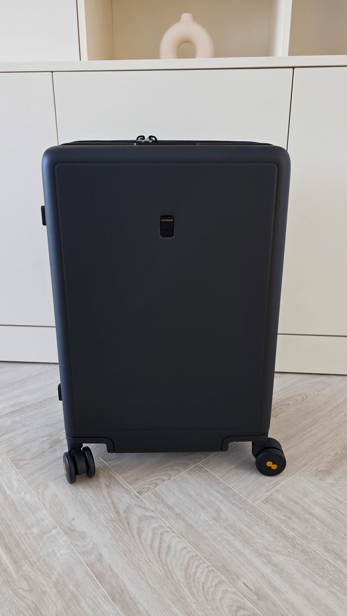 the exterior of my LEVEL8 carry-on