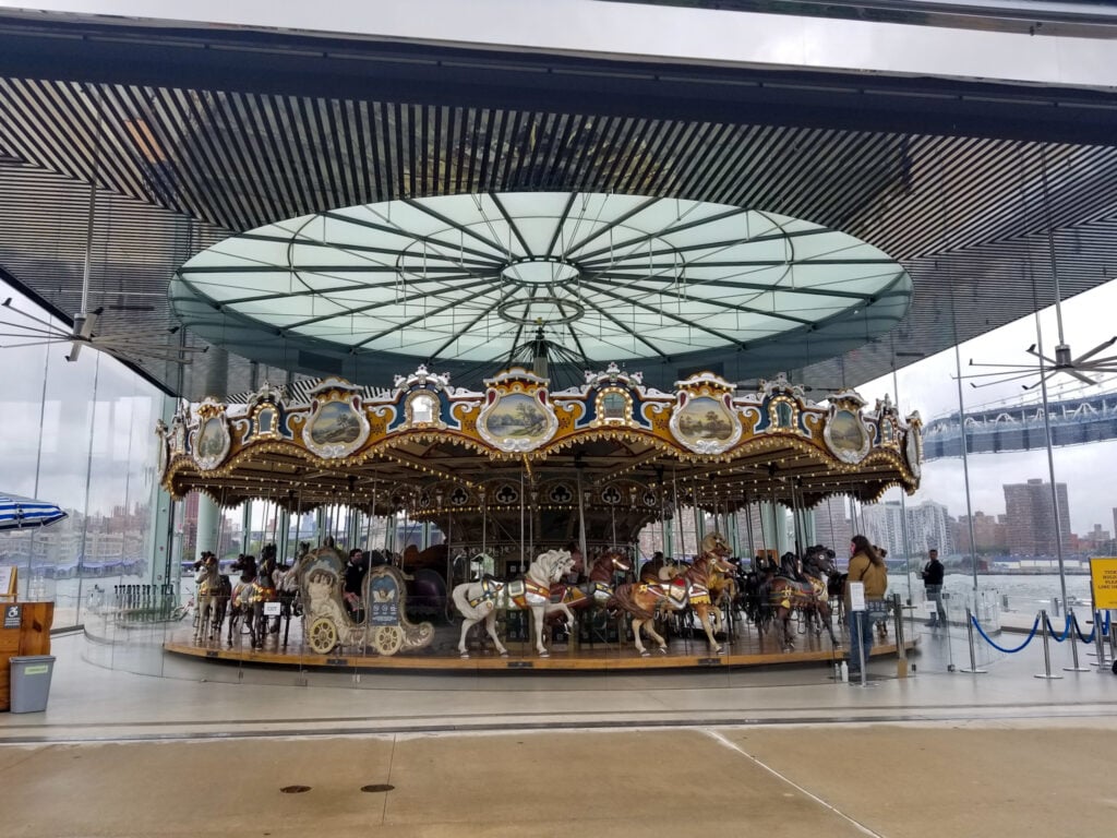 jane's carousel in nyc, on the NYC 5 day itinerary