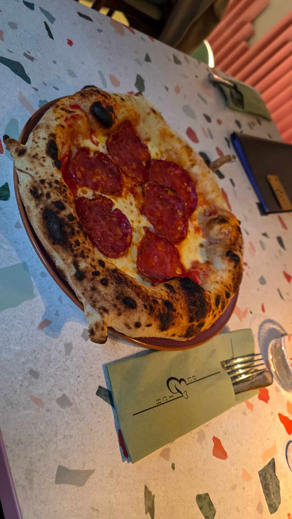 pizza at du&ich in nuremberg