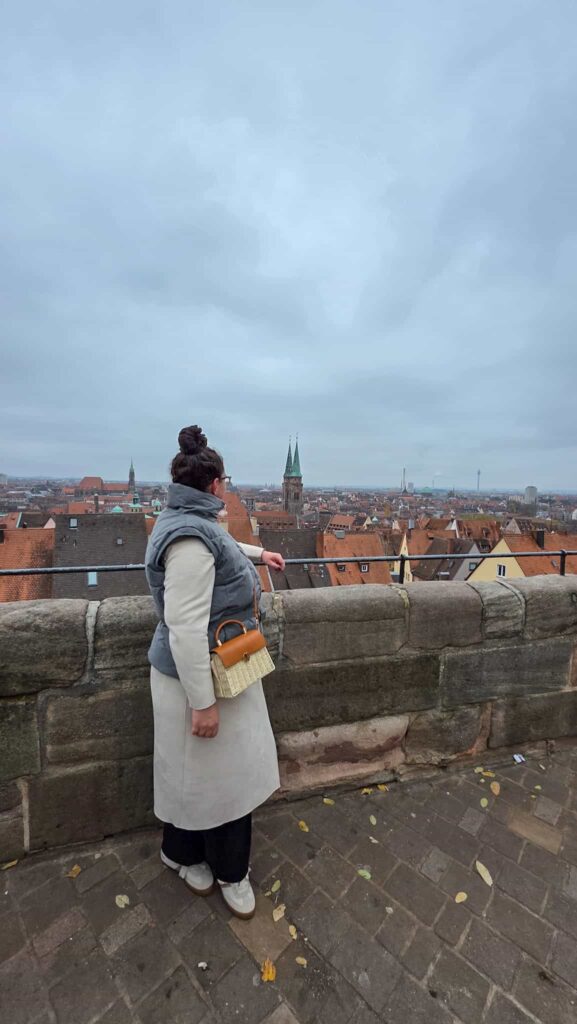 the author at the nuremberg castle