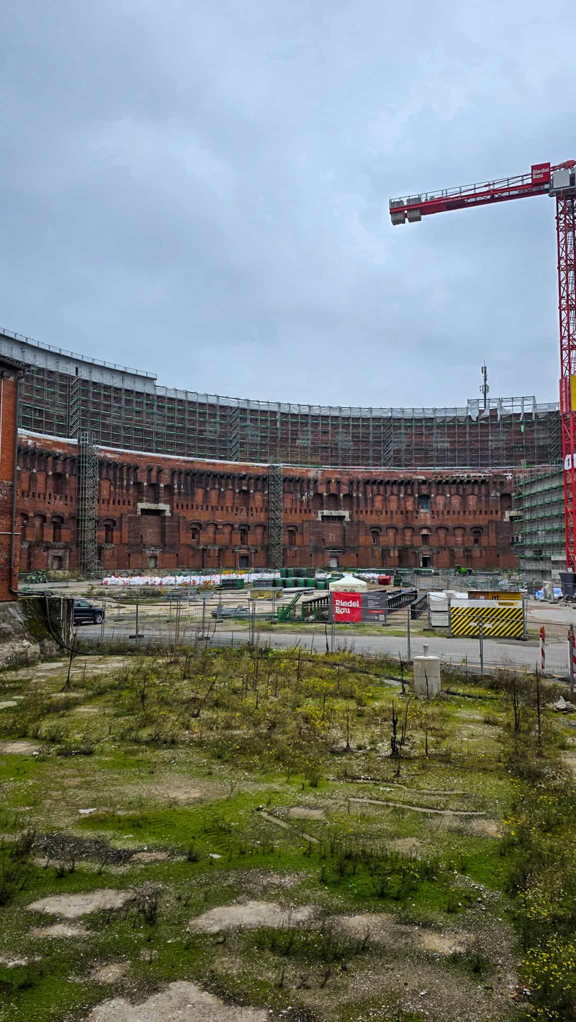 the inner courtyard of the nazi party rally grounds in nuremberg
