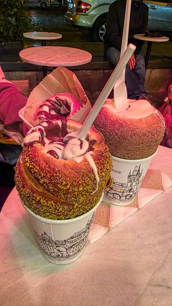 chimney cakes in tbilisi