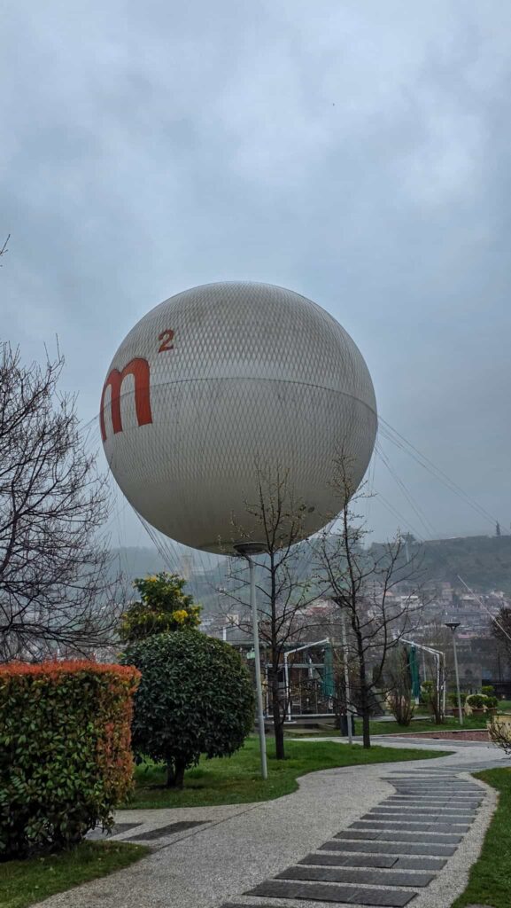 hot air balloon in tbilisi
