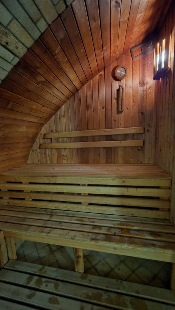sauna at chreli abano, one of the sulfur baths in tbilisi