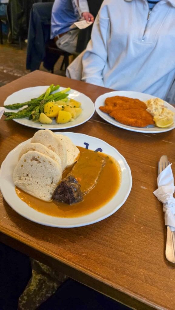 food at lokal dlouhaaa in prague