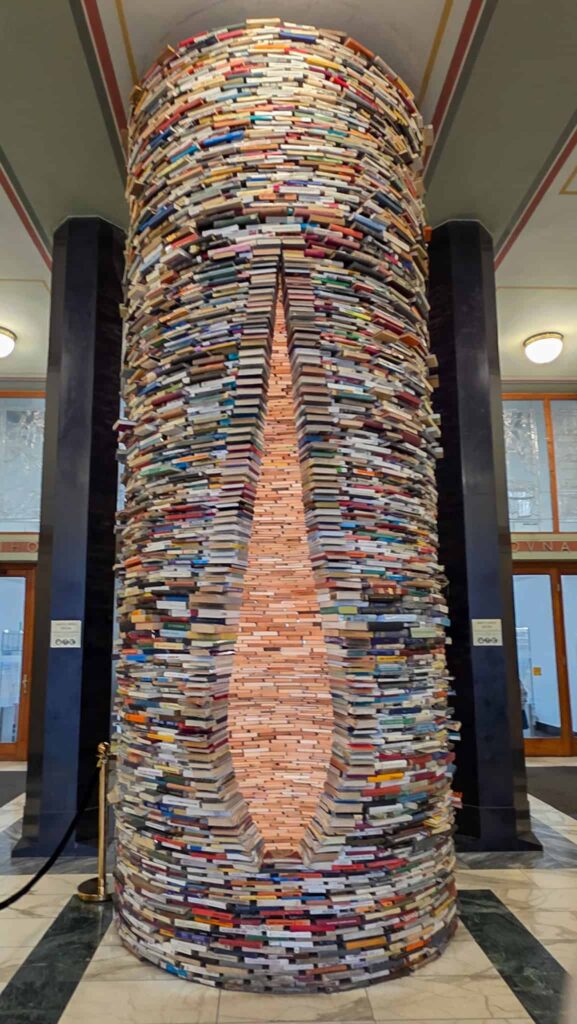 the infinity book tower prague