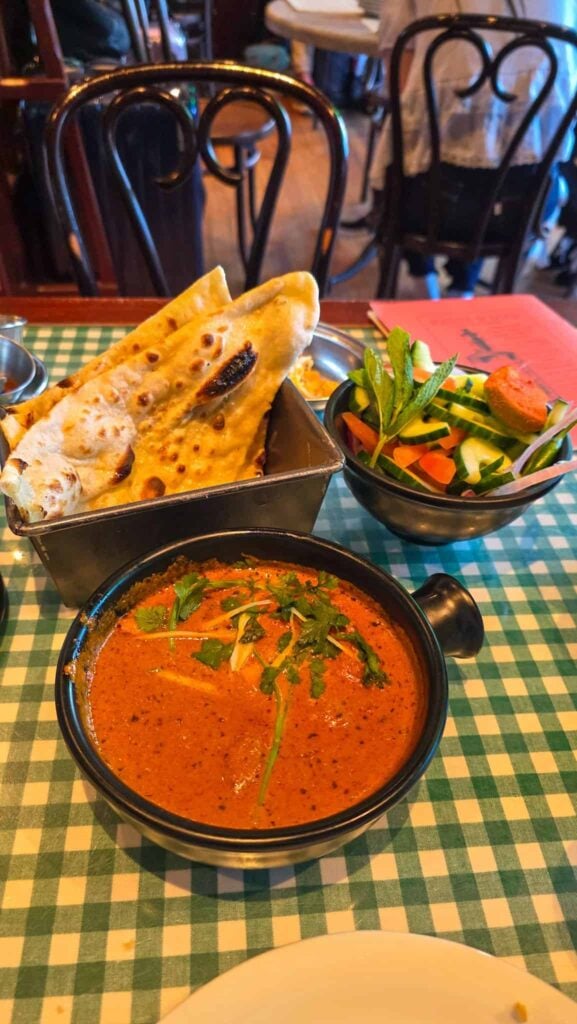 food at dishoom in edinburgh