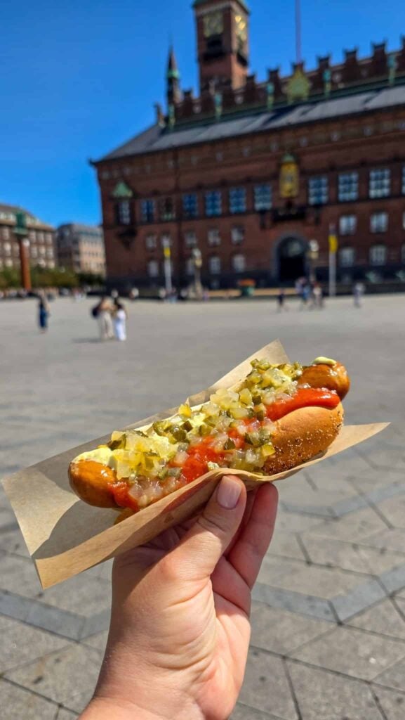 hotdog from Copenhagen Hotdog Deli