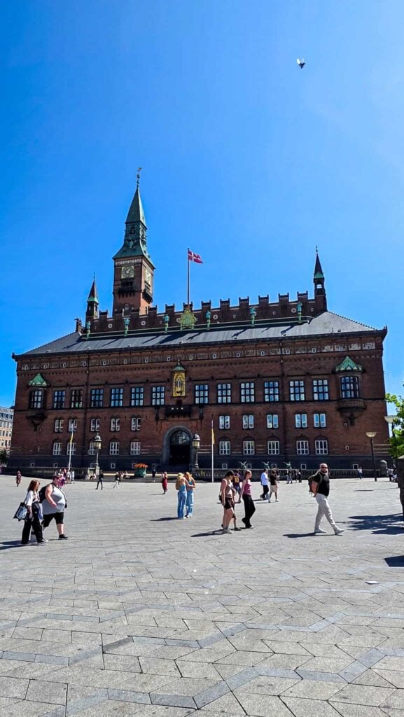 the Copenhagen city hall