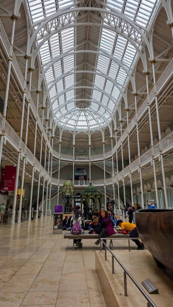 the national museum of scotland, one of the best things to do in edinburgh
